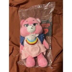 Netflix Care Bears x Stranger Things Cheer Bear as Eleven 9" Plush